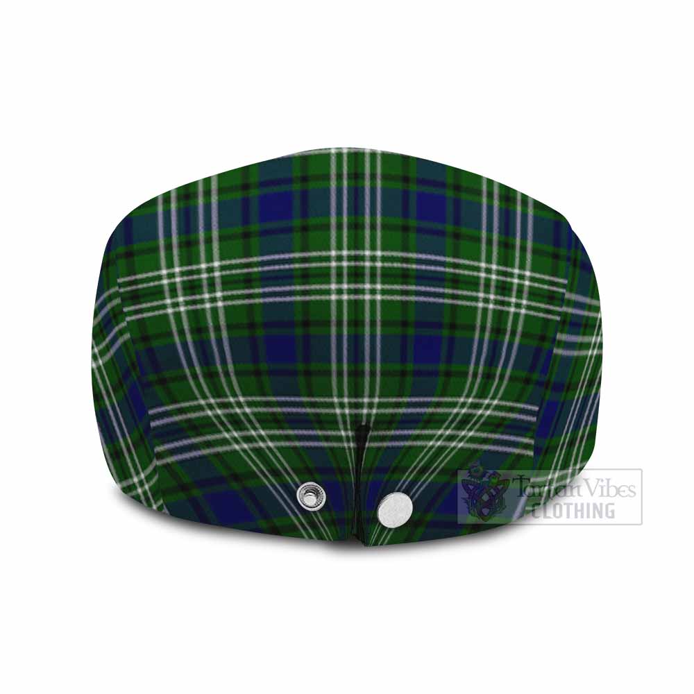 Haliburton Tartan Jeff Cap, Tartan Flat Cap