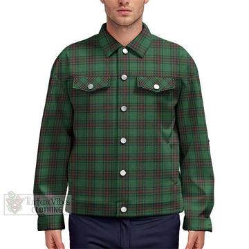 Halkerston Tartan Unisex Lapel Cotton Jacket Unisex - Tartan Vibes Clothing