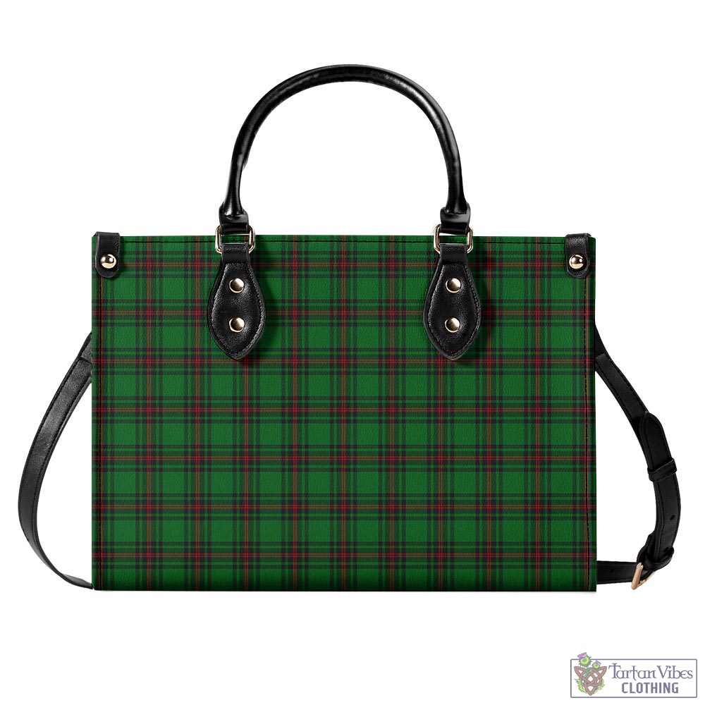 Halkerston Tartan Luxury Leather Handbags L - Tartan Vibes Clothing