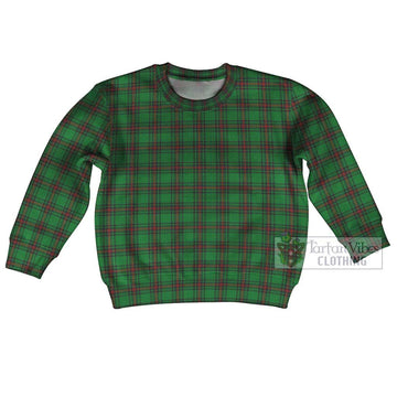 Halkerston Tartan Kid Ugly Sweater Kid - Tartan Vibes Clothing