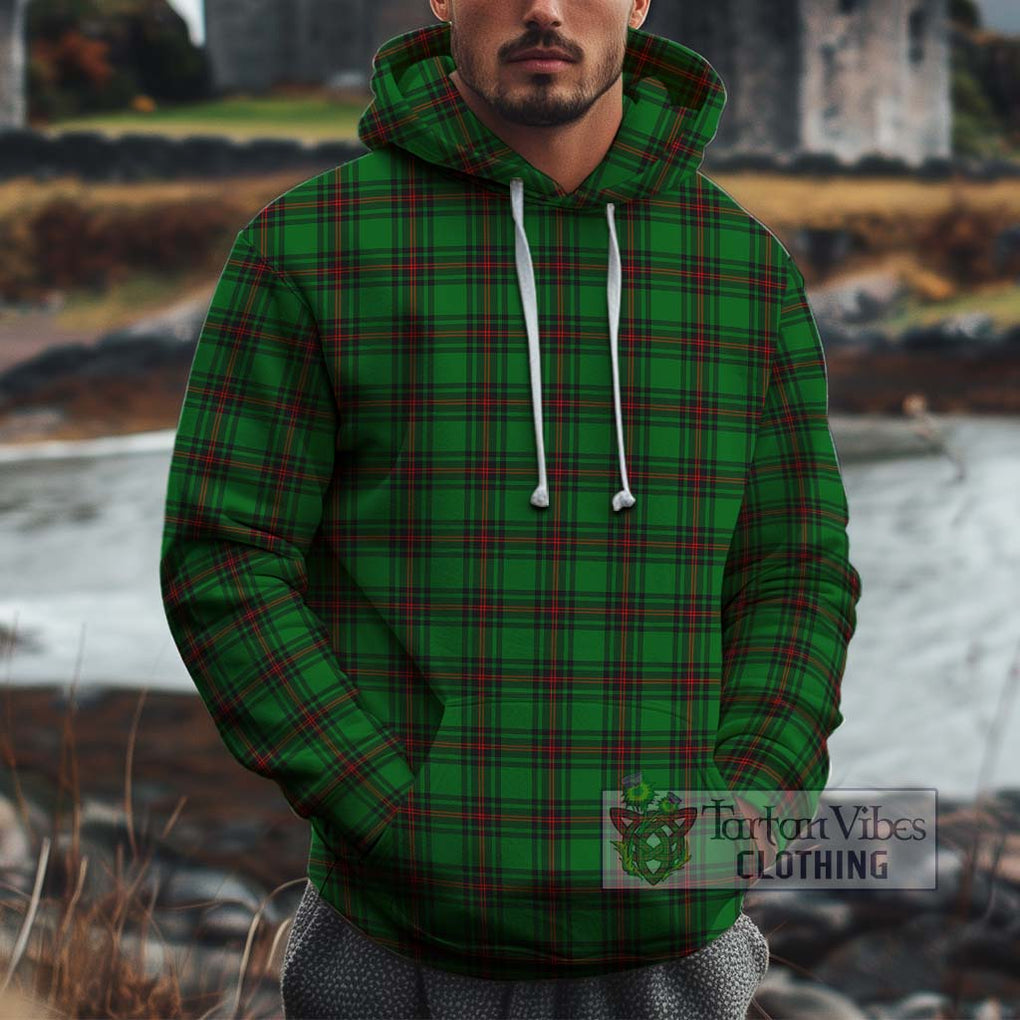 Halkerston Tartan Cotton Hoodie Zip Hoodie - Tartan Vibes Clothing