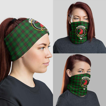Halkerston Tartan Neck Gaiters, Tartan Bandanas, Tartan Head Band with Family Crest - Tartan Vibes Clothing