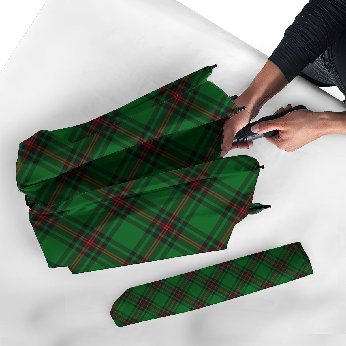 Halkerston Tartan Umbrella - Tartan Vibes Clothing