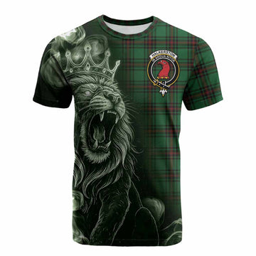 Halkerston Tartan Cotton T-shirt Roaring Lion Heritage