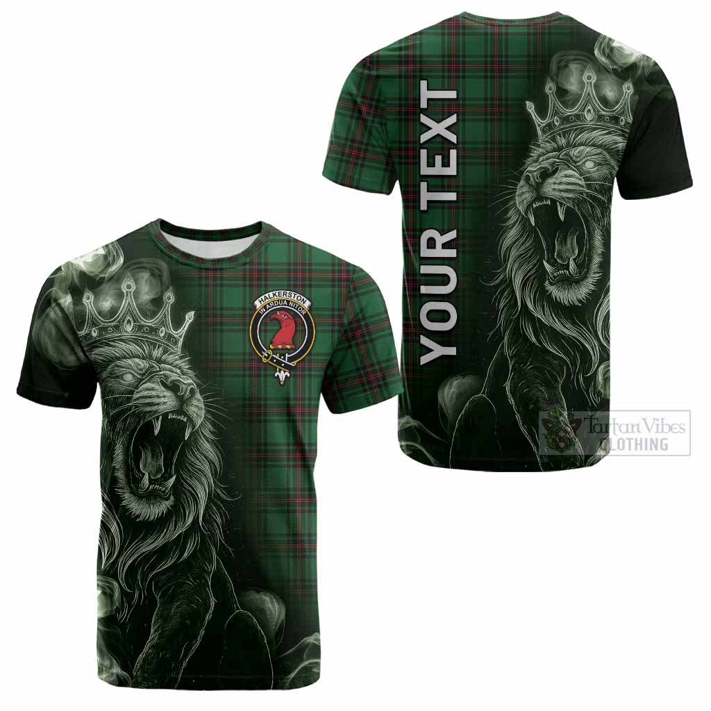Halkerston Tartan Cotton T-shirt Roaring Lion Heritage