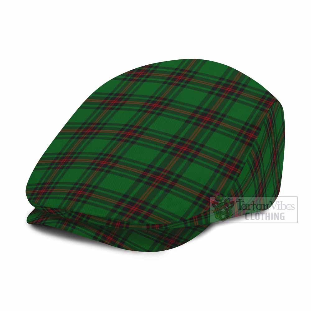 Halkerston Tartan Jeff Cap, Tartan Flat Cap