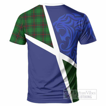 Halkerston The Scottish Football Crest T-Shirt Lion-Tartan Army