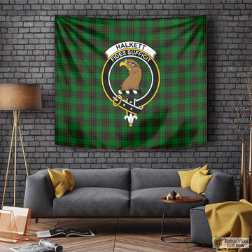 Halkett Tartan Tapestry Wall Hanging and Home Decor for Room with Family Crest Tapestry - Tartan Vibes Clothing