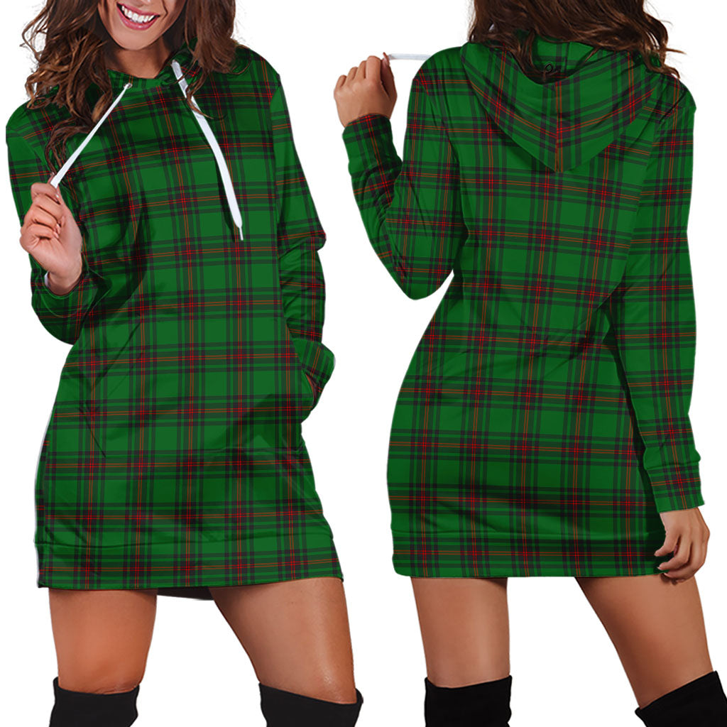 Halkett Tartan Hoodie Dress - Tartan Vibes Clothing