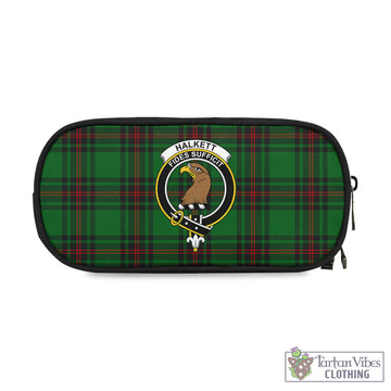 Halkett Tartan Pen and Pencil Case with Family Crest One Size 4.13*8.74 inch - Tartan Vibes Clothing