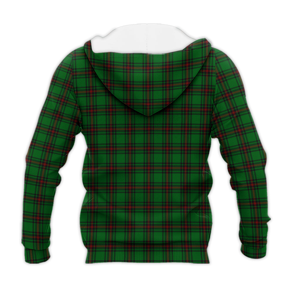 Halkett Tartan Knitted Hoodie - Tartan Vibes Clothing
