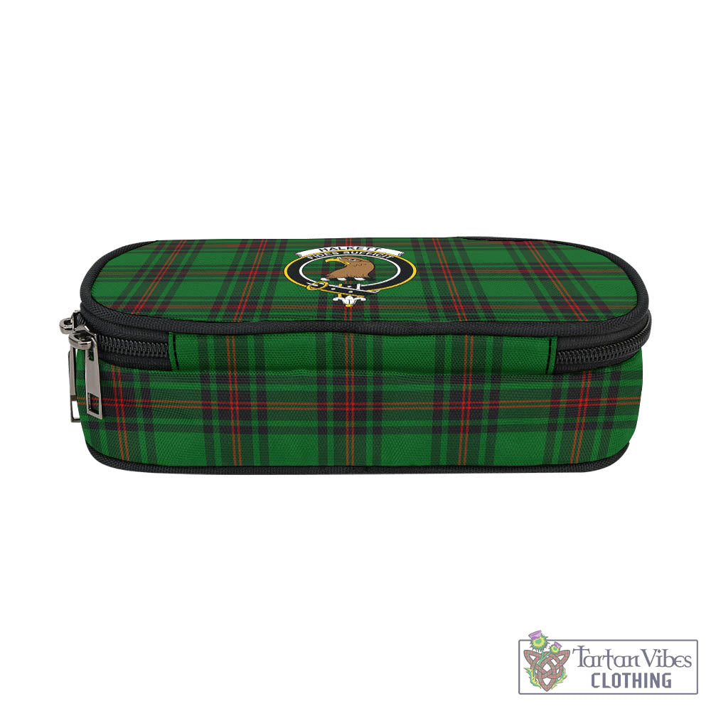 Halkett Tartan Pen and Pencil Case with Family Crest - Tartan Vibes Clothing