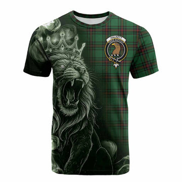 Halkett Tartan Cotton T-shirt Roaring Lion Heritage