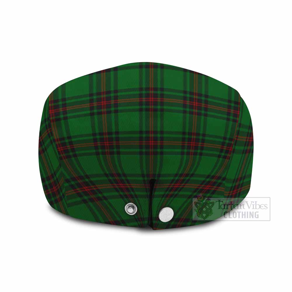 Halkett Tartan Jeff Cap, Tartan Flat Cap