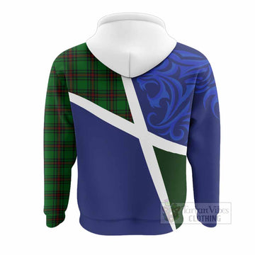 Halkett The Scottish Football Crest Hoodie Lion-Tartan Army