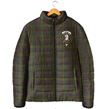 Hall Tartan Padded Jacket with Family Crest