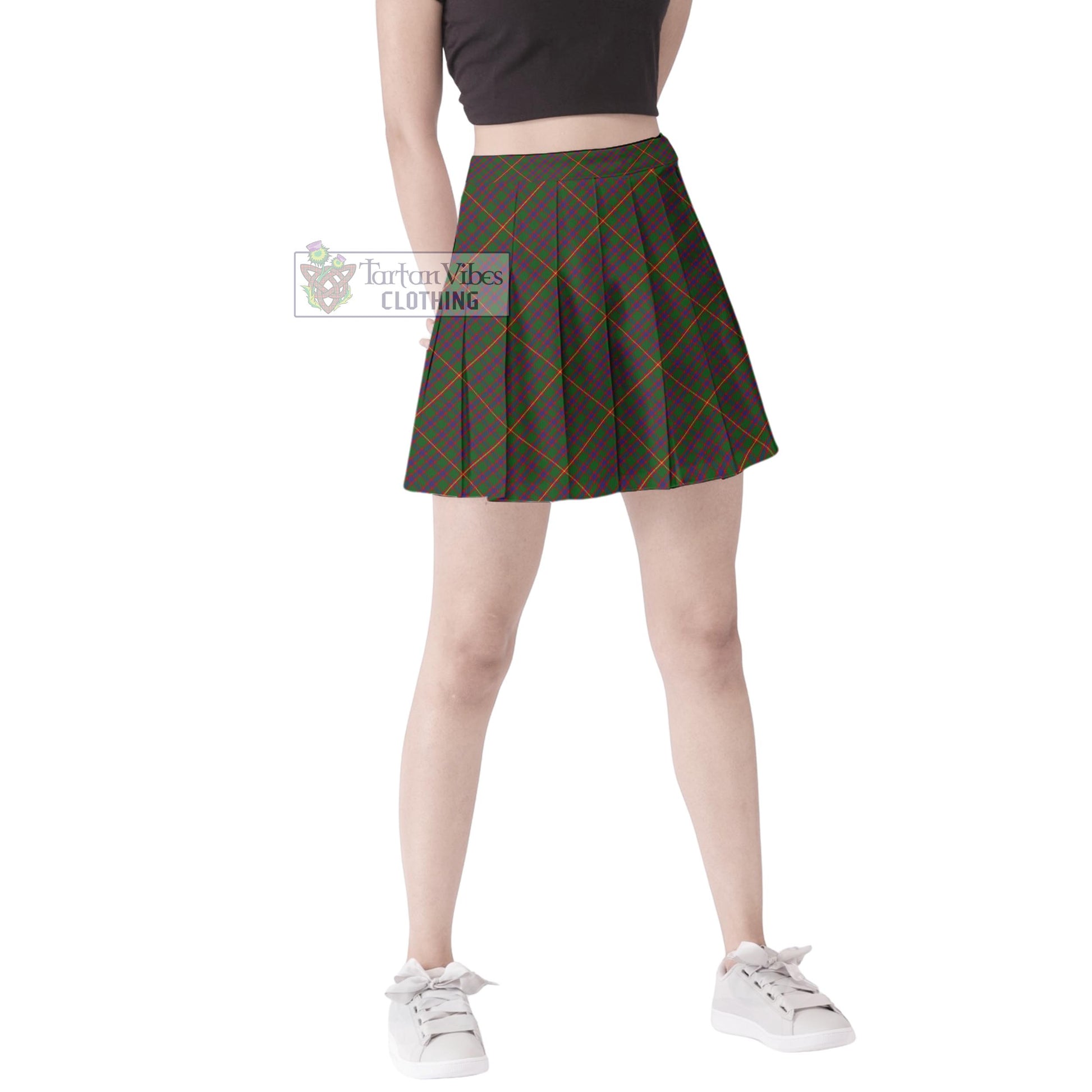 Tartan Vibes Clothing Hall Tartan Women's Plated Mini Skirt