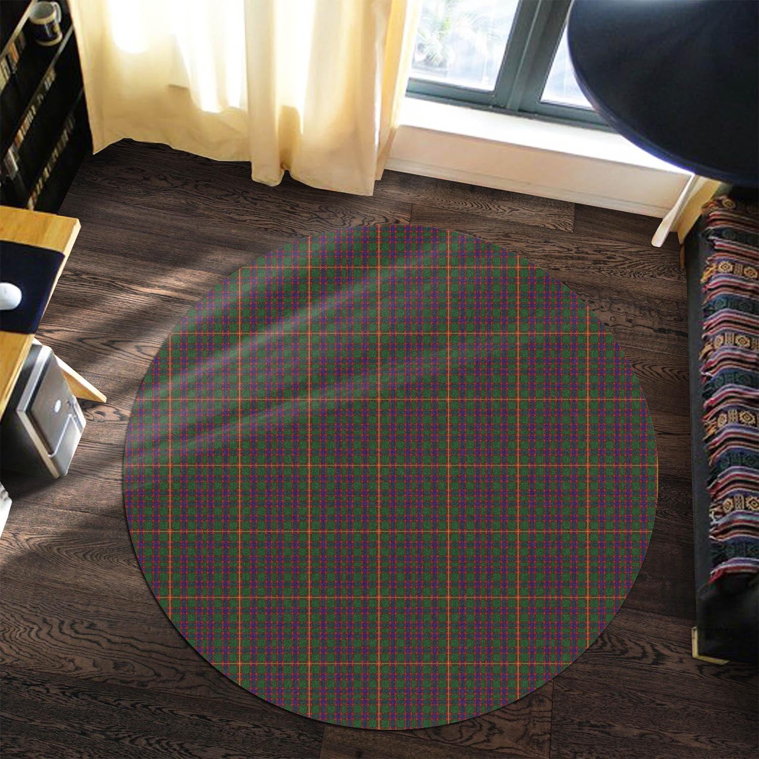 hall-tartan-round-rug