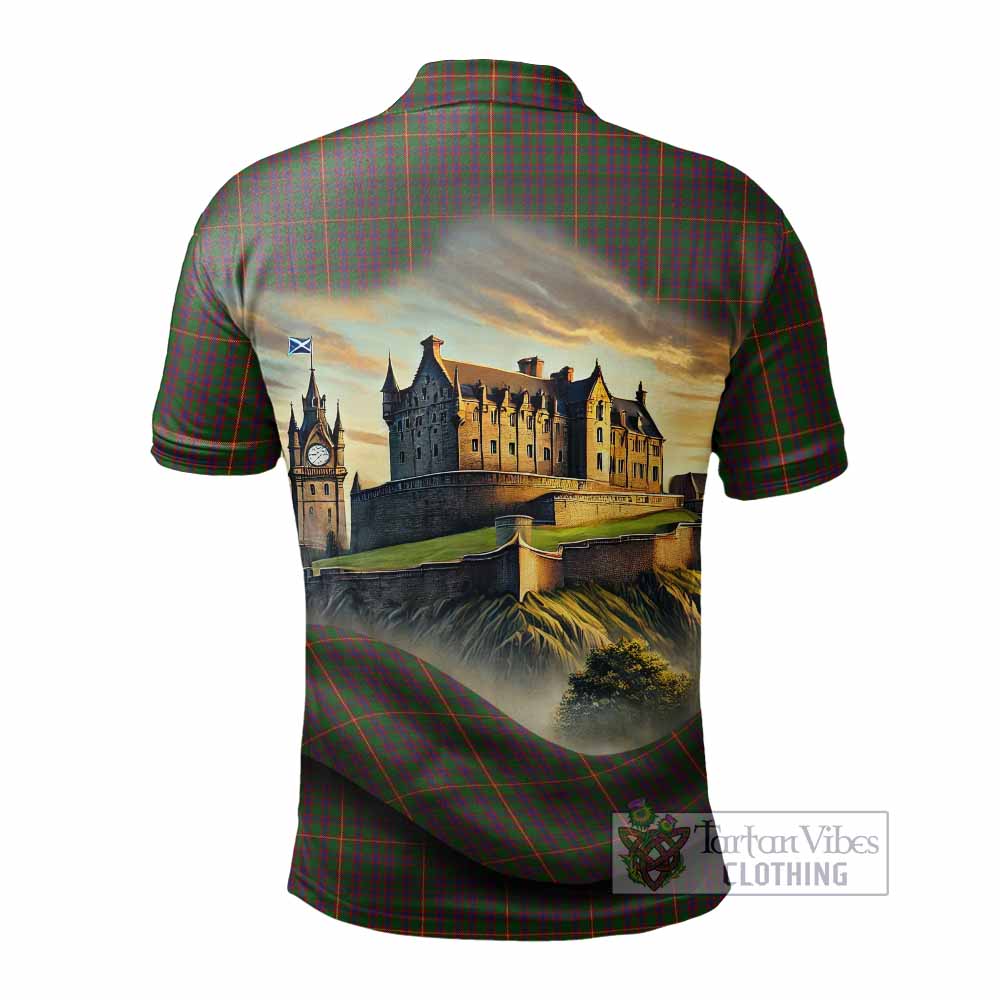 Tartan Vibes Clothing Hall Tartan Family Crest Polo Shirt with Scottish Ancient Castle Stype