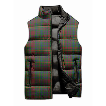 Hall Tartan Sleeveless Puffer Jacket