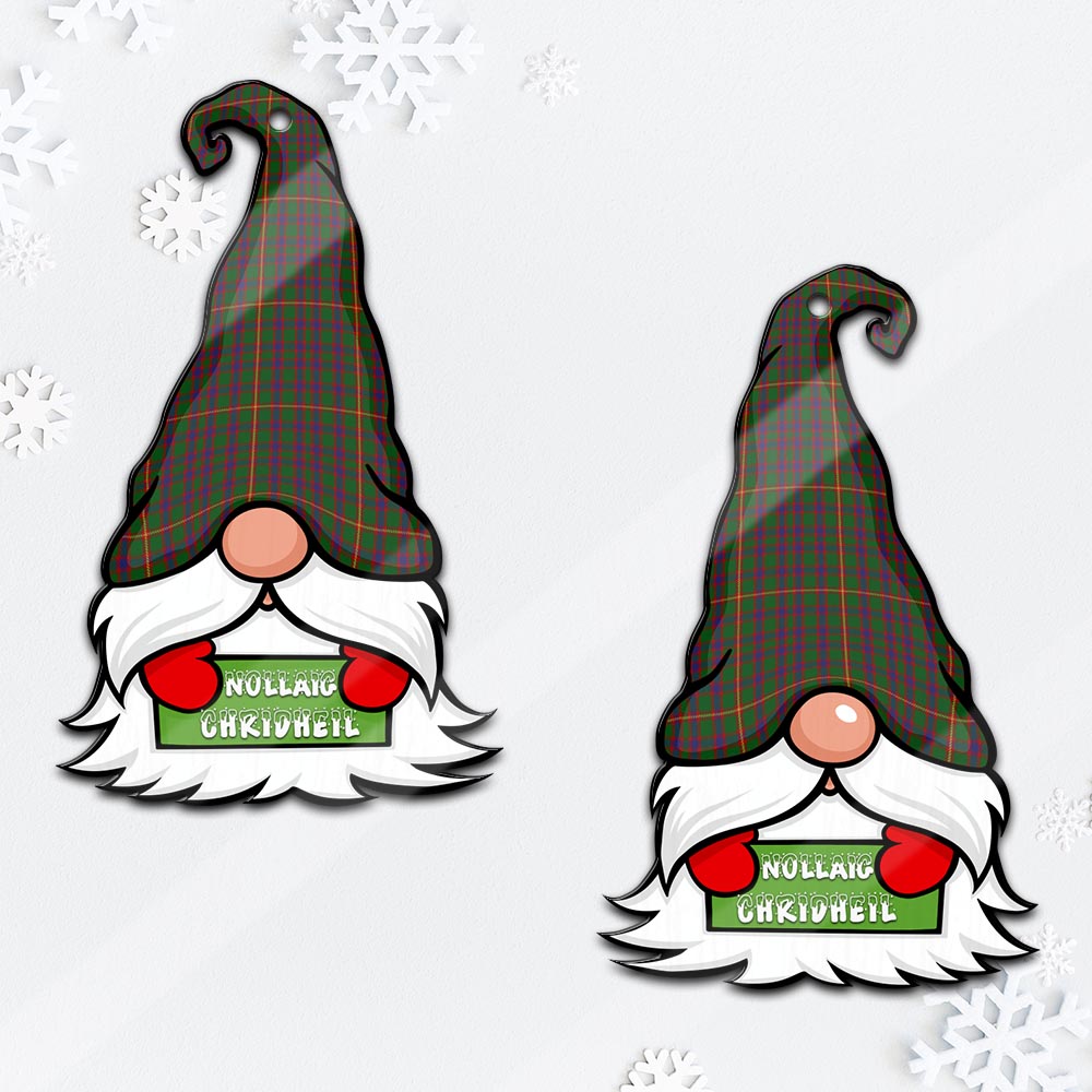 Hall Gnome Christmas Ornament with His Tartan Christmas Hat - Tartan Vibes Clothing