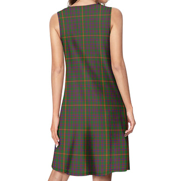Hall Tartan Womens Casual Dresses