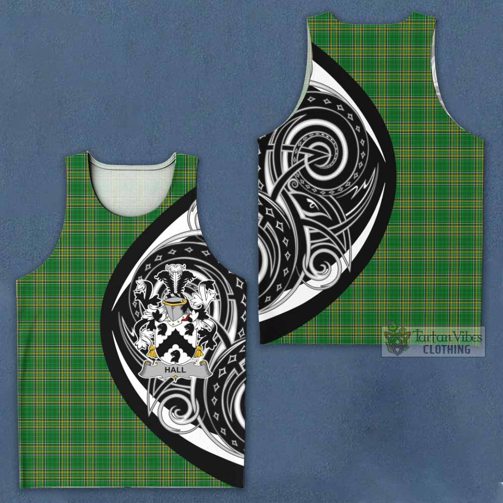 Hall Irish Clan Men's Tank Top Celtic Circle Style - Tartan Vibes Clothing