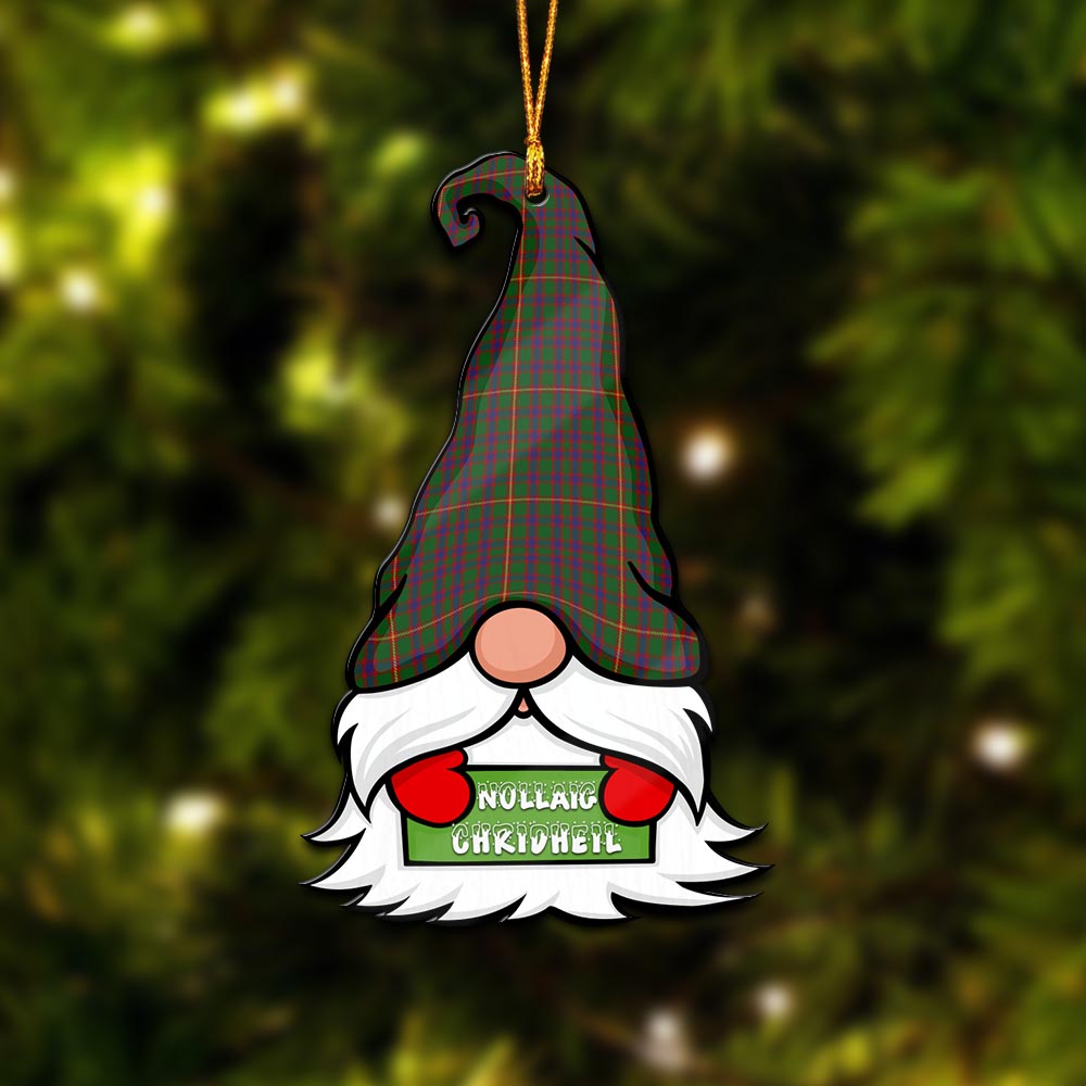 Hall Gnome Christmas Ornament with His Tartan Christmas Hat - Tartan Vibes Clothing