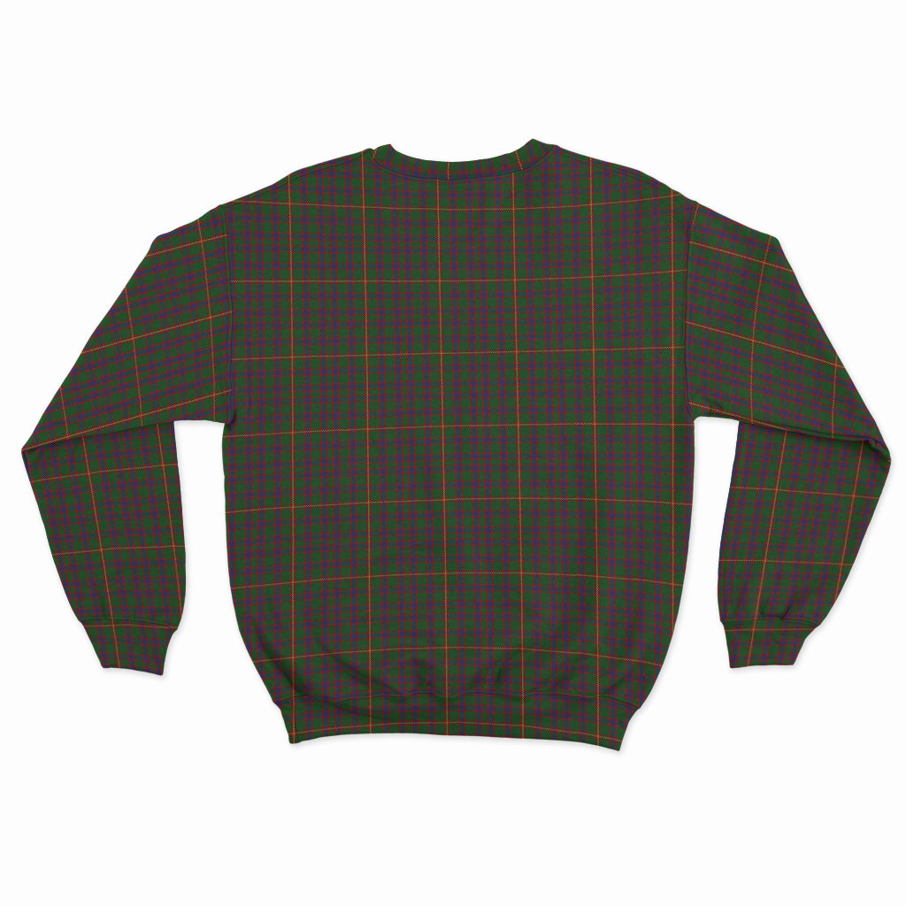 Hall Tartan Sweatshirt with Family Crest - Tartan Vibes Clothing