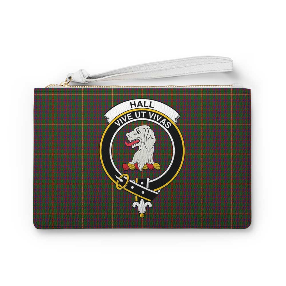 Tartan Vibes Clothing Hall Family Crest Tartan Clutch Bag
