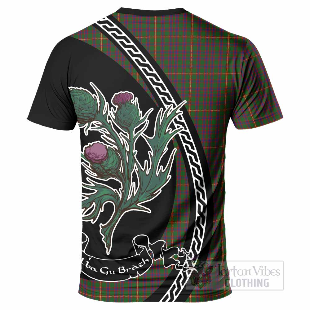 Hall Family Crest Tartan T-Shirt Alba Thistle Inspired - Tartan Vibes Clothing