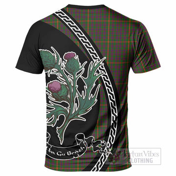 Hall Family Crest Tartan T-Shirt Alba Thistle Inspired - Tartan Vibes Clothing