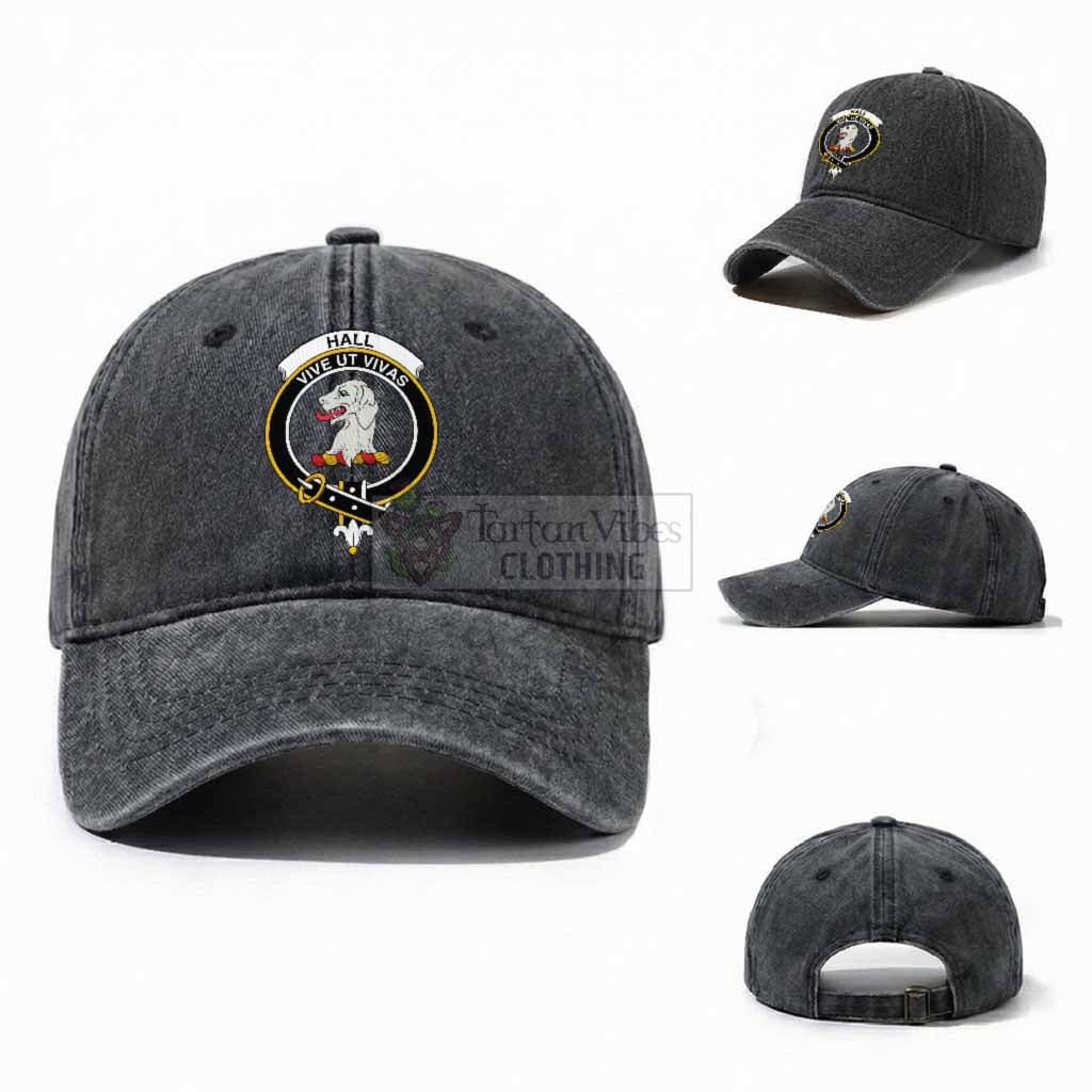 Hall Scottish Clan Crest Washed Baseball Cap