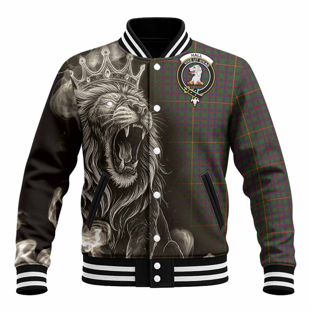 Hall Tartan Baseball Jacket Roaring Lion Heritage