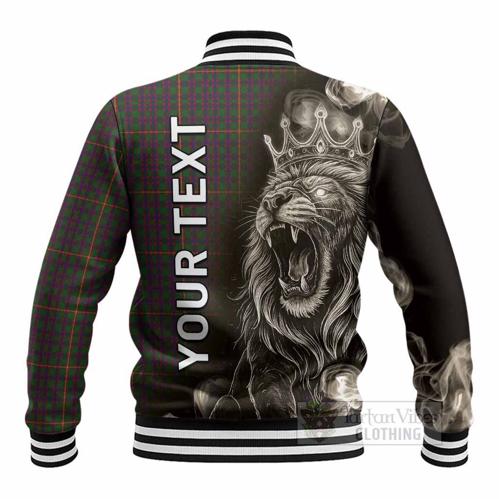 Hall Tartan Baseball Jacket Roaring Lion Heritage