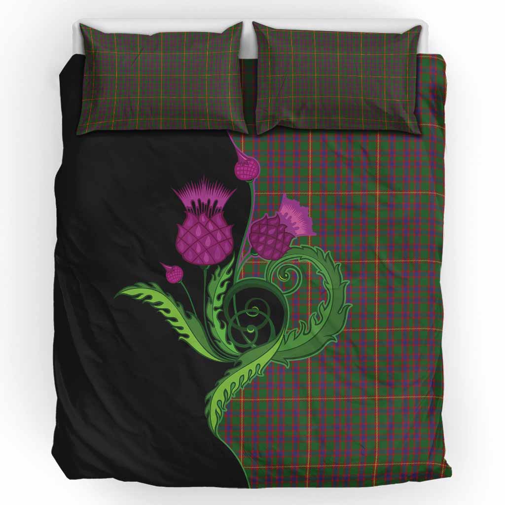 Hall Tartan Bedding Set Traditional Scottish Thistle UK Bedding Set UK King 91*87 inch - Tartan Vibes Clothing