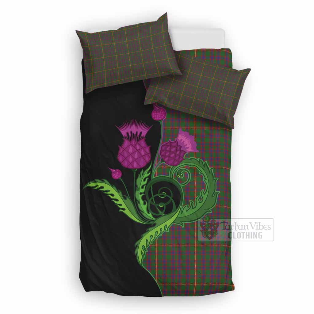 Hall Tartan Bedding Set Traditional Scottish Thistle UK Bedding Set UK Double 79*79 inch - Tartan Vibes Clothing