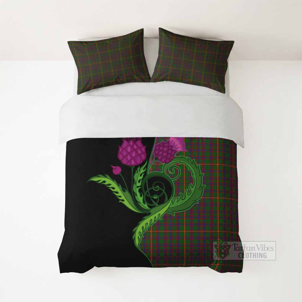 Hall Tartan Bedding Set Traditional Scottish Thistle - Tartan Vibes Clothing