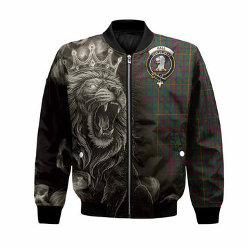 Hall Tartan Bomber Jacket Roaring Lion Heritage