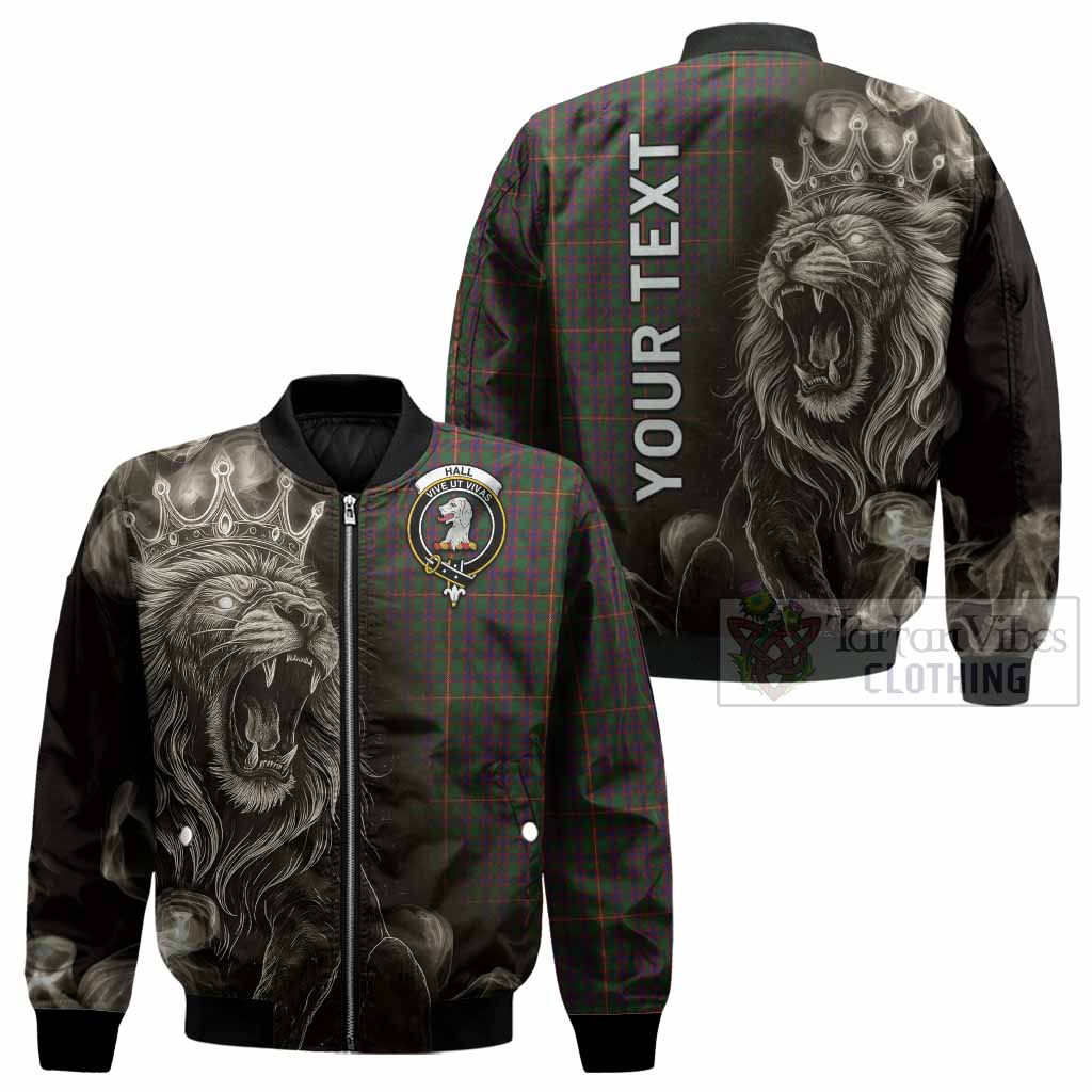 Hall Tartan Bomber Jacket Roaring Lion Heritage