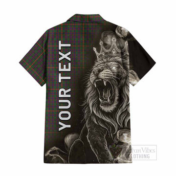Hall Tartan Cotton Hawaiian Shirt Roaring Lion Heritage