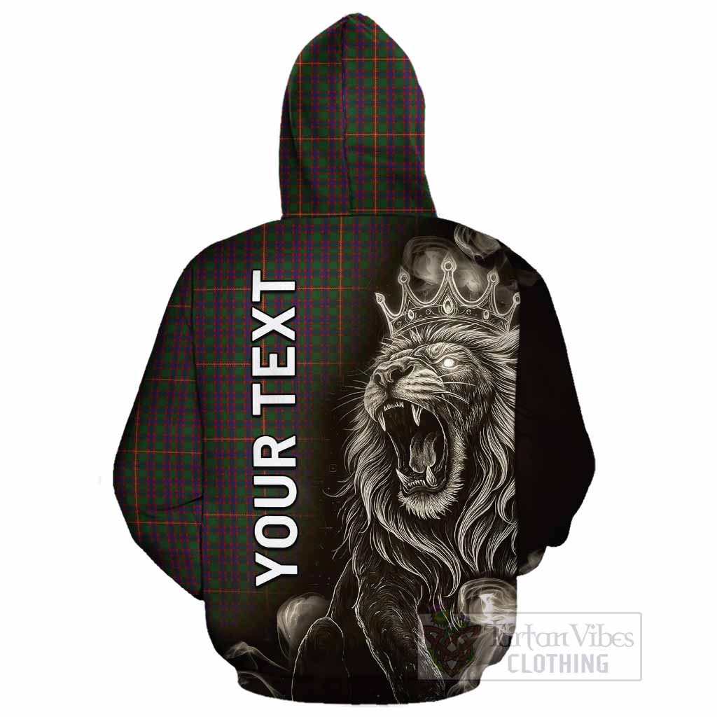 Hall Tartan Cotton Hoodie Roaring Lion Heritage