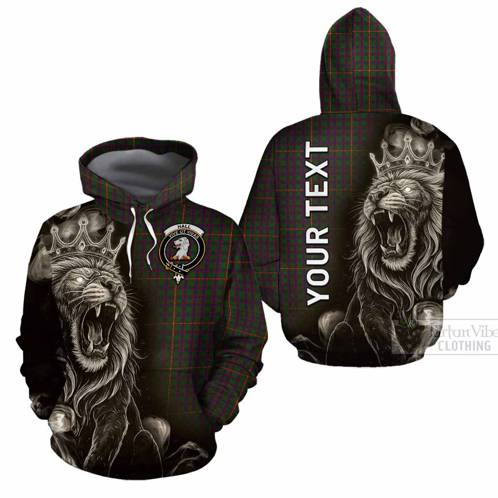 Hall Tartan Cotton Hoodie Roaring Lion Heritage