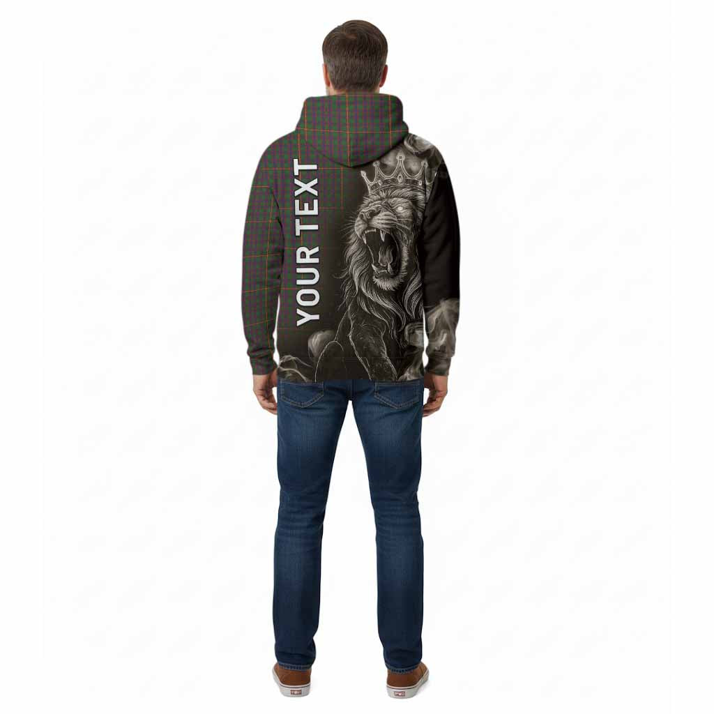 Hall Tartan Cotton Hoodie Roaring Lion Heritage