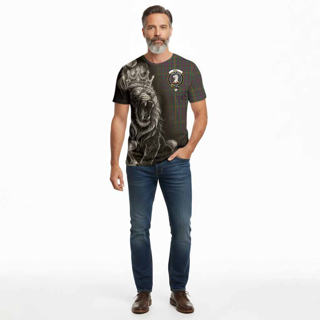 Hall Tartan Cotton T-shirt Roaring Lion Heritage