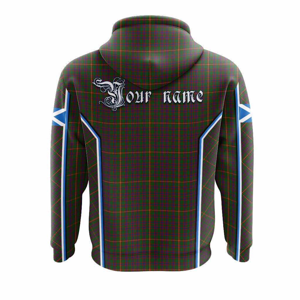 Hall Tartan Crest Hoodie Scotland Coat of Arm Flag Style - Tartan Vibes Clothing