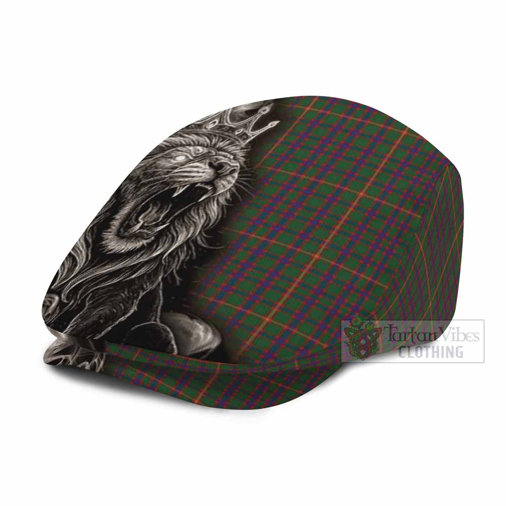 Hall Tartan Flat Cap, Jeff Cap Roaring Lion Heritage