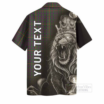 Hall Tartan Hawaiian Shirt Roaring Lion Heritage