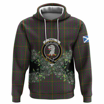 Hall Tartan Hoodie Thistle Scottish Spirit