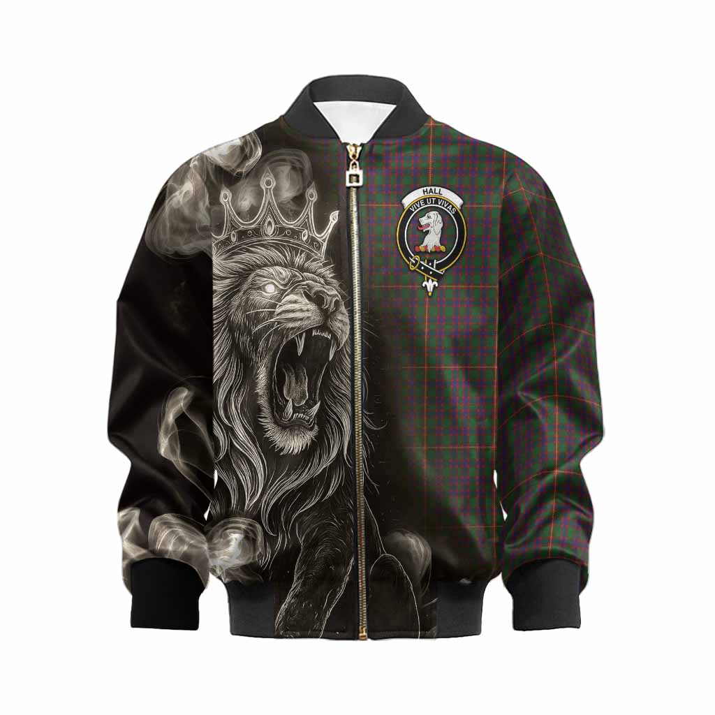 Hall Tartan Kid Bomber Jacket Roaring Lion Heritage